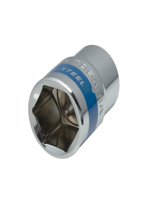 تاباريا مفتاح ربط مربع من تاباريا مقاس 1/2 بوصة (20، 21 مم) - مفتاح سداسي أو ذو 6 نقاط للصواميل والبراغي القياسية، متوافق مع مفاتيح الربط، ومقابض L، والمفاتيح الكهربائية - مناسب لأعمال السيارات والميكانيكا في ورش الصيانة المنزلية. - Image 3